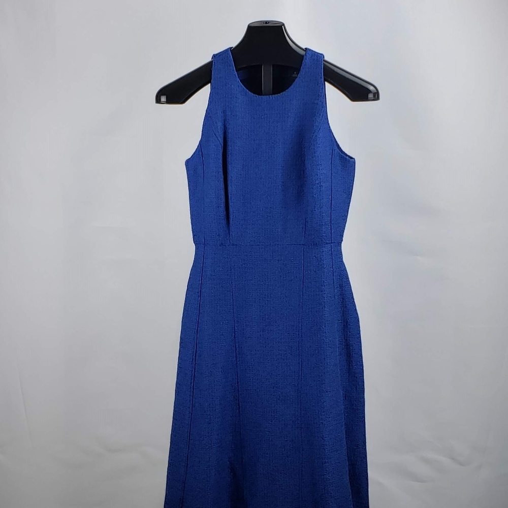Italian Tweed Fit-and-Flare Dress